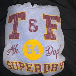 Superdry Blue Hoodie 🤍